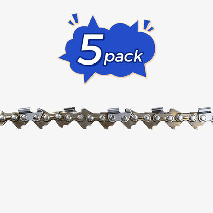 Chainsaw Chain Clearance | .325" Pitch .050" Gauge  From 62-78 Drive Links (Fit For 16"- 20" Guide Bar) (5 Pack)
