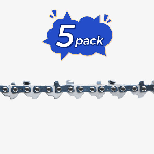 Chainsaw Chain Clearance | .325"Pitch .063" Gauge  56 DL /74 DL (Fits 13" /18" Guide Bar) (5 Pack)